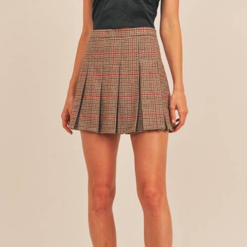 Plaid Skirt